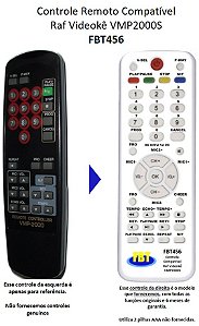 Controle Compatível RAF VMP2000/A/S FBT456