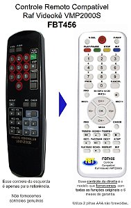 Controle Compatível RAF VMP2000/A/S FBT456