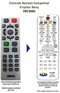 Controle Compatível BENQ Datashow PROJ MX532 - RCX013 FBT2660