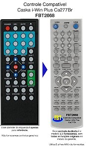 CASKA Civic 15/16 Caska I-WIN PLUS CA277BR Controle Compatível FBT2668