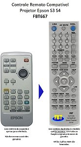 Controle Remoto Compatível - Projetor EPSON