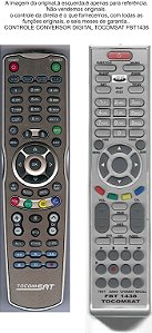 Controle Remoto Compatível - TOCOMSAT RECEPTOR FBT2114