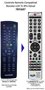 Controle Compatível LCD TV Booster FBT 2687
