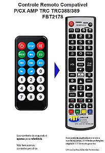 Controle Compatível Trc 388 Mp30x 389 Fbt2178