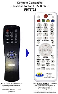 Controle Compatível Tronics Sist 5.1 Stanton HT5508WT FBT2722