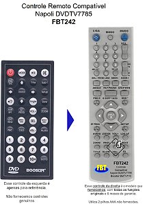 Controle Booster 7110 Napoli 7785 Fbt242