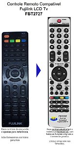 Controle Compativel FUJILINK LCD TV FBT2727