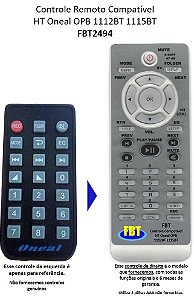 Controle Compatível ONEAL OPB 1112BT 1115BT FBT2494