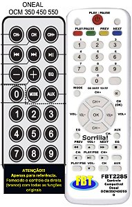 Controle Compativel Oneal Ocm 250 350 450 550 FBT2285