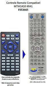 Controle Compatível Tomate Tv Mtm1410 Kr41 Fbt2665