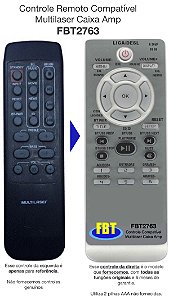 Controle Compatível Com MULTILASER SOUNDBAR SP173 FBT2763