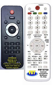 Controle Compatível Com MULTILASER CX AMP FBT2752