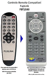 Controle Compatível Com Fujilink Fujion Tv Lcd 19 Fbt1530
