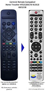 Controle Compatível Para PHILIPS HOME HTS3520X/78 3510 FBT2778