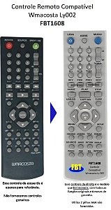 Controle Compatível Com Wmacosta LY002 FBT1608