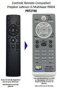 Controle Compatível Projetor Lenovo L5 FBT2788