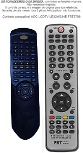 Controle Compatível Com AOC LCDTV LE32W234E FBT2798