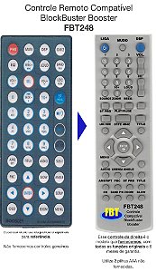 Controle Remoto Compatível Com Booster Bdvm 8360 7780 5380 7950 FBT248