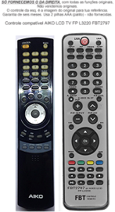 Controle Compatível Com AIKO LCD TV FP L3220 FBT2797