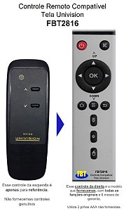 CONTROLE COMPATIVEL COM UNIVISION EM-03 FBT2816