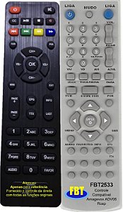 Controle Compatível Com IMAGEVOX  ADV-ISDBT06 FBT2533