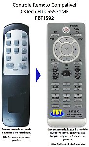 Controle Compativel Com SOM C3TECH C5571ME FBT1592