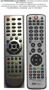 Controle Compatível Com POWERPACK LCD32SD FBT2831