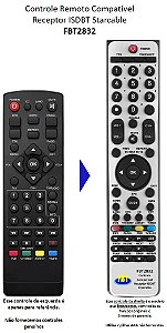 Controle Compatível Com STARCABLE TV DIGITAL FBT2832