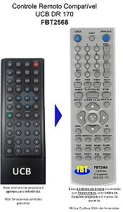 Controle Compatível Com UCB DR170 FBT2568