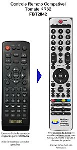 Controle Compatível Com MONITOR TOMATE MTM-1540 FBT2842