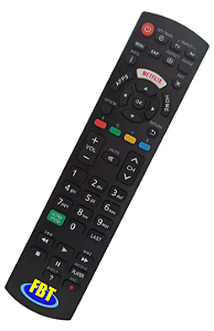 CONTROLE REMOTO COMPATIVEL COM PANASONIC LCD NETFLIX FBT7008
