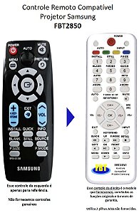 Controle Compatível Com Projetor Samsung BP59- 00135B FBT2850