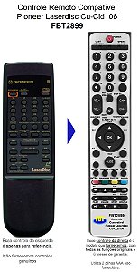 Controle Compatível Com PIONEER LaserDisc CUCLD106 FBT2899