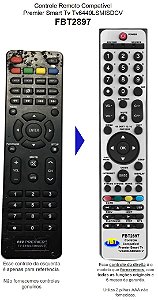 Controle Compativel Com PREMIER TV 6440L MISDCV FBT2897