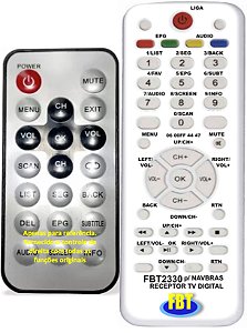 Controle Compatível Com Navbras Nvt08 Fbt2330