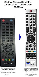 Controle Compatível Com TV LCD XION FBT2963
