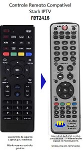 Controle Remoto Compatível IPTV STARK IPTV STARK FBT2418