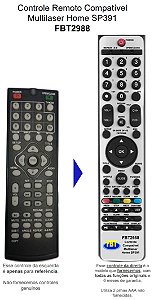 Controle Compatível Com MULTILASER SP391 FBT2988