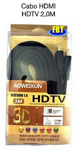 Cabo HDMI Blister Flet 2 Metros FBT50008