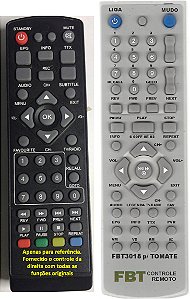 Controle Compatível Com Receptor Tomate FBT3018