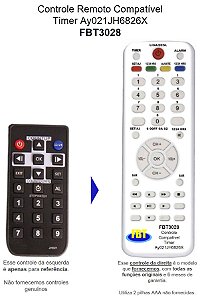 Controle Remoto Compatível P/ Lelong Ay/JH021 FBT3028