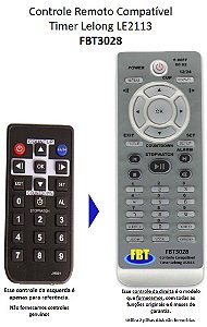 Controle Remoto Compatível P/ Lelong Ay/JH021 FBT3028