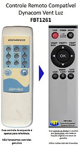 Controle Compatível P/ DYNACOM FBT1261