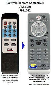 Controle Compatível p/ JWL SOM FBT1762