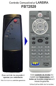 Controle Compatível P/ LAREIRA FBT2520
