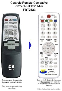 Controle Compatível P/ C3TECH B-511ME FBT2133