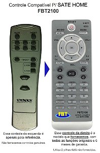Controle Compatível P/ SATE HOME FBT2100