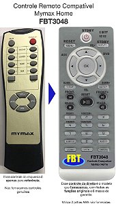 Controle Remoto Compatível Mymax Home FBT3048