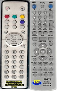 Controle Remoto Compatível Cce 32LCD FBT73