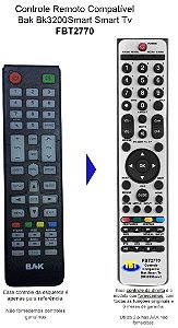 Controle Compatível Com HYE HYE32ATHK FBT2770